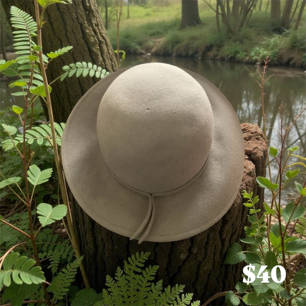 Elegant Grey Women's Hat